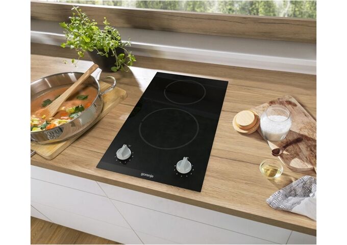 Gorenje EC321BCSC Kochfeld Ceran 30cm Facette 28,5x49cm Do