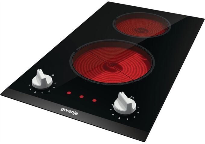 Gorenje EC321BCSC Kochfeld Ceran 30cm Facette 28,5x49cm Do