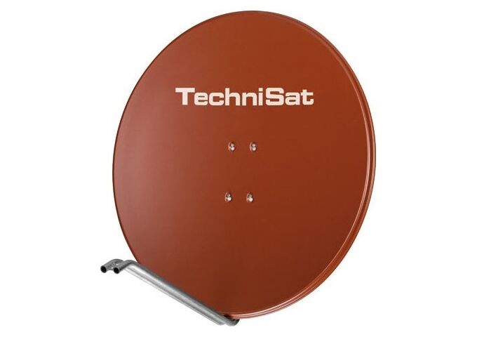 TechniSat SATMAN 850 PLUS SAT Spiegel 85cm rot mit AZ/EL