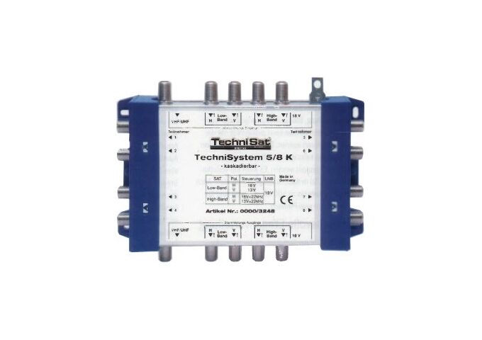 TechniSat TechniSystem 5/8K Umschaltmatrix Kaskade