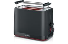 Bosch TAT3M123 Toaster My Moment sw mit Brötchenaufsatz