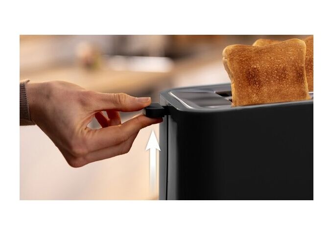 Bosch TAT3M123 Toaster My Moment sw mit Brötchenaufsatz