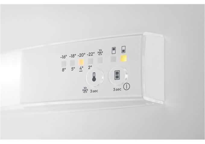 AEG OSD5S141ES EB-Doppeltürkühlschrank E 180/38L 145cm