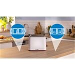 Bosch TAT3M121 Toaster My Moment ws mit Brötchenaufsatz