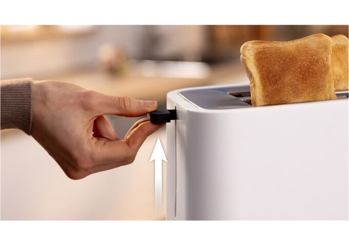 Bosch TAT3M121 Toaster My Moment ws mit Brötchenaufsatz