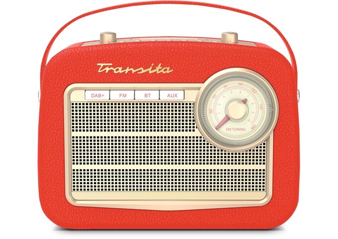 TechniSat Transita 130 rt DAB+/UKW-Digitalradio Retro-Look A