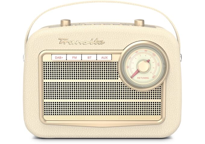 TechniSat Transita 130 bg DAB+/UKW-Digitalradio Retro-Look A