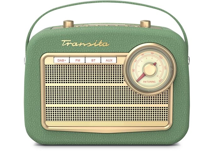 TechniSat Transita 130 gn DAB+/UKW-Digitalradio Retro-Look A