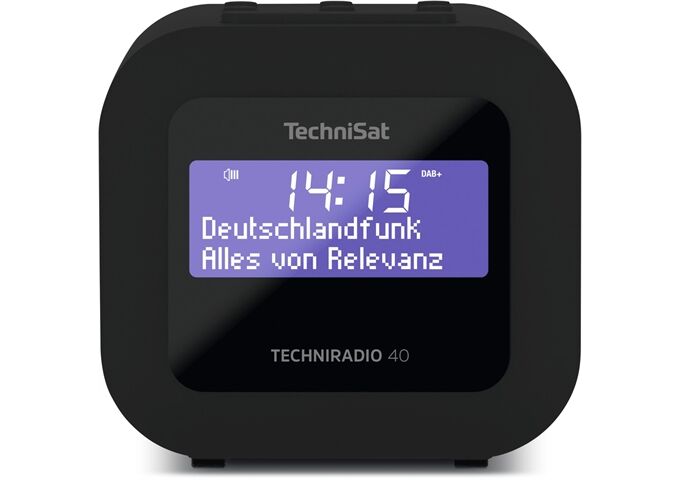 TechniSat TechniRadio 40 sw DAB+/UKW-Radiowecker