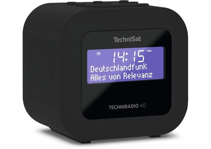 TechniSat TechniRadio 40 sw DAB+/UKW-Radiowecker