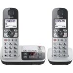 Panasonic KX-TGE522 GS Seniorentelefon SOS-Taste mit AB + Mo