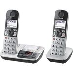 Panasonic KX-TGE522 GS Seniorentelefon SOS-Taste mit AB + Mo