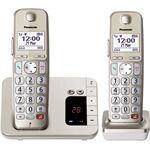 Panasonic KX-TGE262 GN Seniorentelefon SOS-Taste mit AB + Mo