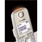 Panasonic KX-TGE262 GN Seniorentelefon SOS-Taste mit AB + Mo