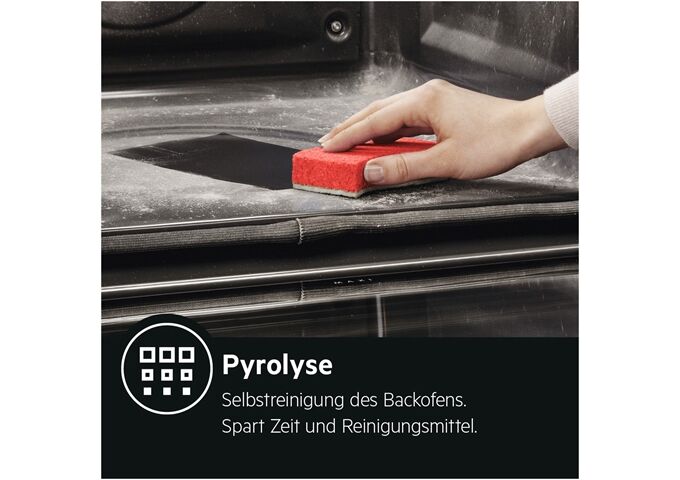 AEG BO524PCR Ed Einbau-Backofen A+ SteamCrisp Pyrolyse