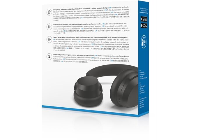 Sennheiser Accentum wireless schwarz Kopfhörer Bluetooth 5.2