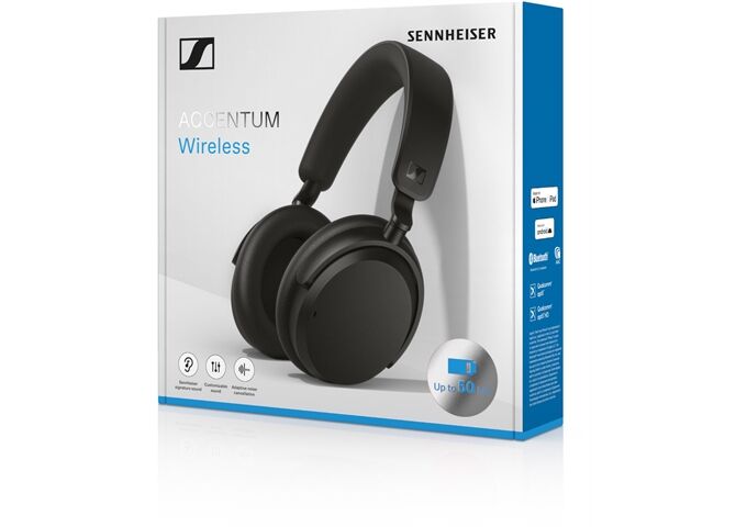 Sennheiser Accentum wireless schwarz Kopfhörer Bluetooth 5.2