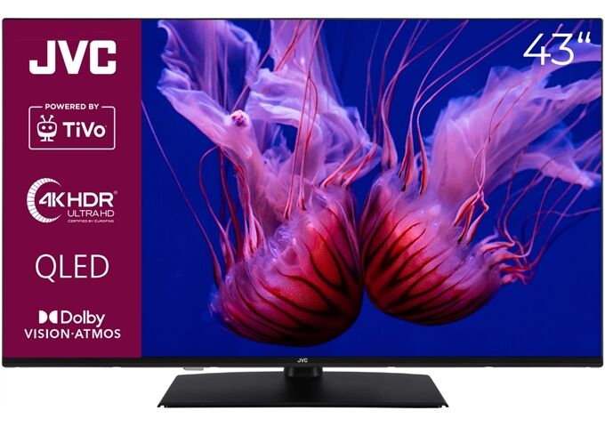 JVC LT-43VUQ3455 LED-TV UHD QLED TIVO Multituner Mitte