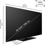 JVC LT-65VUQ3455 LED-TV UHD QLED TIVO Multituner Mitte