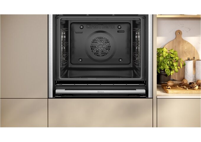 Neff B54CR71N0 ed EB-Backofen A+ 14 Heizarten Slide&Hid