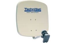 TechniSat DigiDish 45 Universal-Twin-LNB Beige mit An-Rohr-F