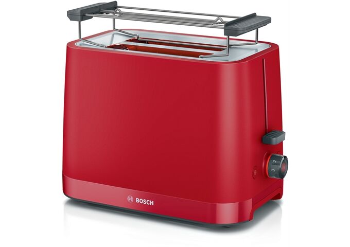 Bosch TAT3M124 Toaster My Moment rt mit Brötchenaufsatz