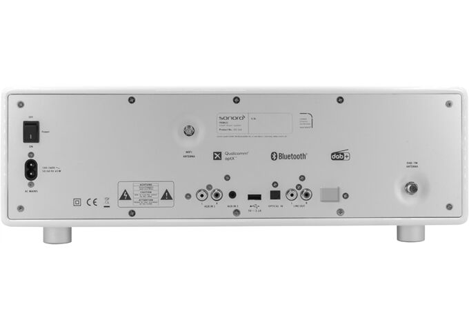 Sonoro Primus-X ws hochglanz 2-Wege all-in-one Musiksyste