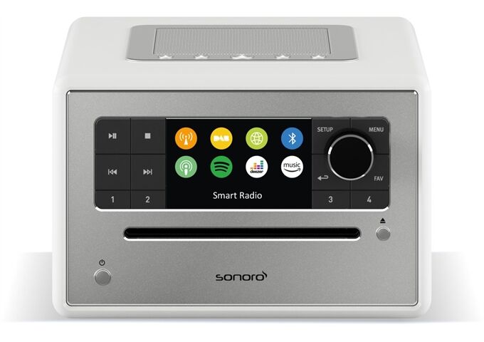 Sonoro Elite ws hochglanz Musiksystem DAB+ Weckfunktion W