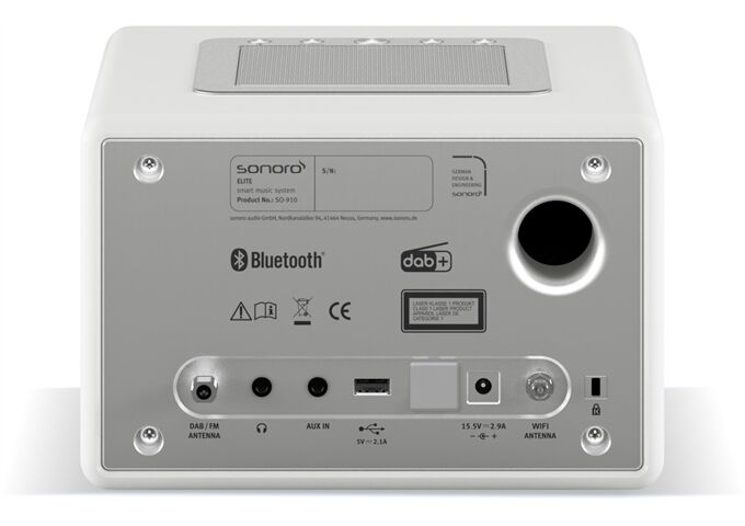 Sonoro Elite ws hochglanz Musiksystem DAB+ Weckfunktion W