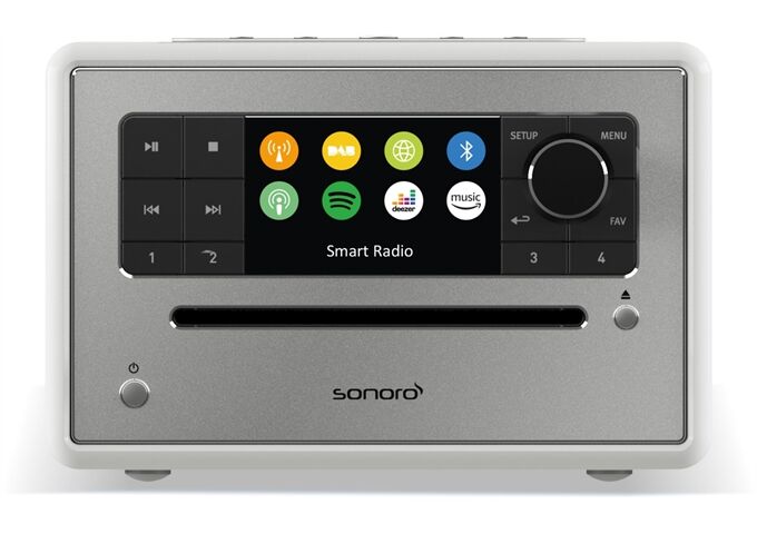 Sonoro Elite ws hochglanz Musiksystem DAB+ Weckfunktion W