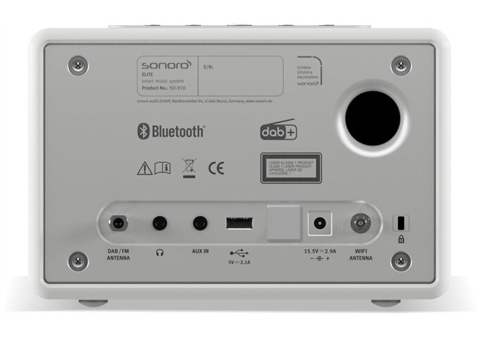 Sonoro Elite ws hochglanz Musiksystem DAB+ Weckfunktion W