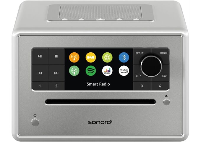 Sonoro Elite-X si hochglanz Musiksystem DAB+ Weckfunktion