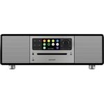 Sonoro Prestige sw hochglanz 2-Wege all-in-one Musiksyste