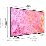 Samsung GQ43Q64CAUXZG sw QLED-TV HDR Smart TV Sprachsteuer