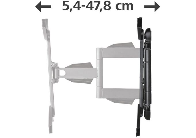 HAMA 220836 TV-Wandhalterung sw neig-/ schwenk-/auszieb