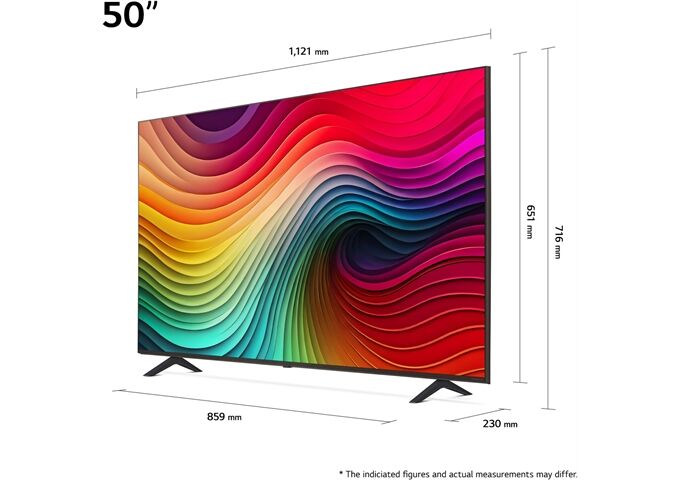 LG 50NANO82T6B.API sw NanoCell-TV UHD Multituner Smar