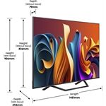 Hisense 65A7NQ sw QLED-TV UHD Multituner BT Smart Dolby Vi