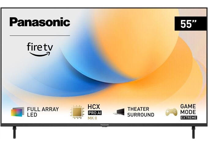 Panasonic TV-55W90AEG sw LED-TV UHD 4K HDR DVB T2HD/C/S2 PVR