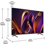 Hisense 75E77NQ/Pro sw QLED-TV UHD Multituner Smart Dolby