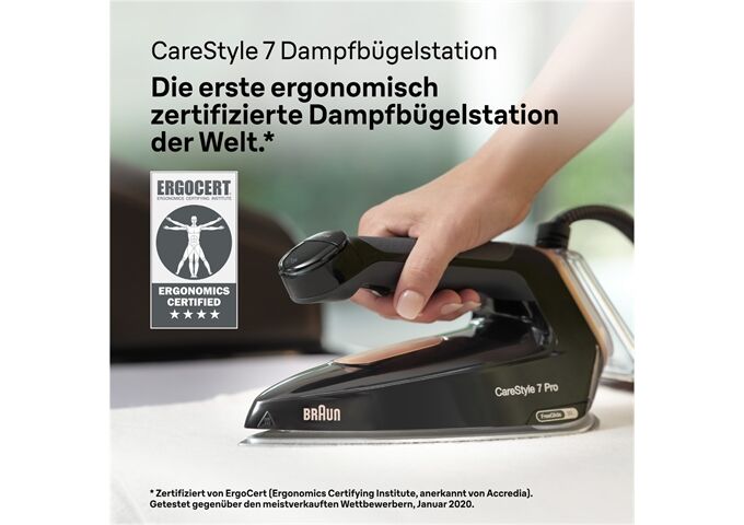 Braun IS 7286 BK CareStyle 7 Pro Dampfbügelstation