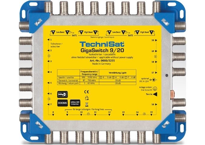 TechniSat GIGASWITCH 9/20 Multischalter