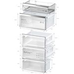 Bosch KGN39AIAT inox Kühlkombi A 260/103L 203x60x66,5cm