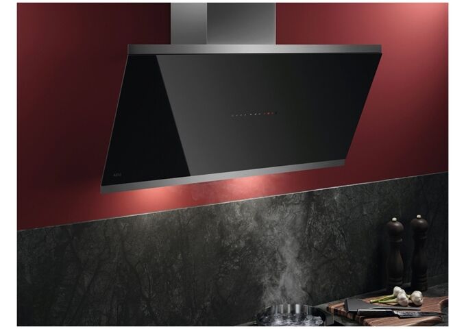 AEG GV77D91SL Ed/sw Wandesse A 90cm 3 Stufen+2Intensiv