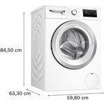 Bosch WAN280H4 Waschautomat A 8Kg 1400U LED-Display