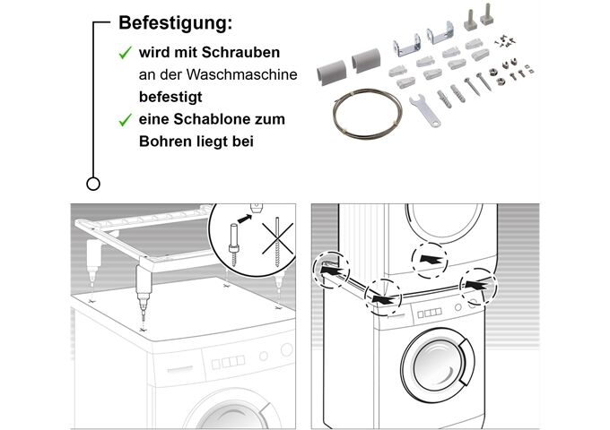 Siemens WZ11410 Zwischenbausatz