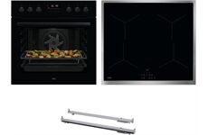 AEG KOMBI425PI sw EB-Herdset Induktion OU5PE40AK + OIX