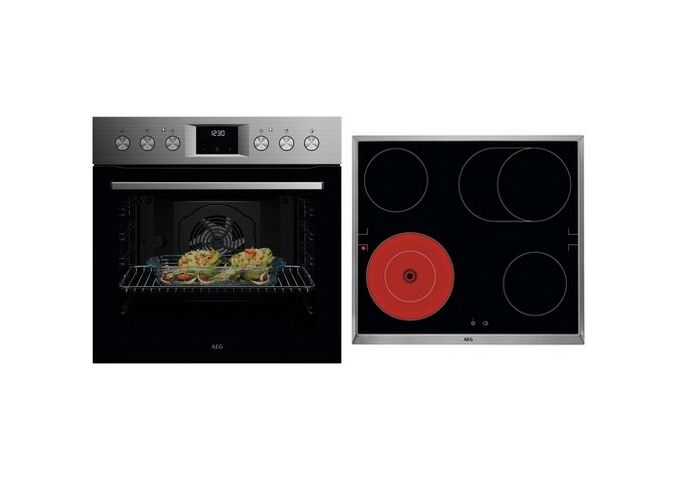 AEG KOMBI3025 Ed EB-Herdset OU5AE20SM + HE604062XB