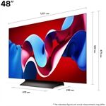 LG OLED48C47LA.AEU 4K OLED-TV UHD Twin-Tuner OLED Sma