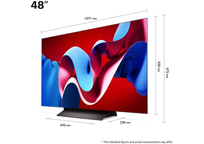 LG OLED48C47LA.AEU 4K OLED-TV UHD Twin-Tuner OLED Sma