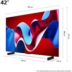 LG OLED42C47LA.AEU 4K OLED-TV UHD Twin-Tuner OLED Sma